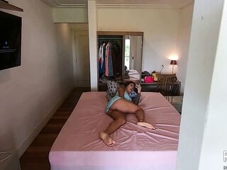 stepcousin masturbating with toys - Ana Rothbard - Full movie scene on ModelHub