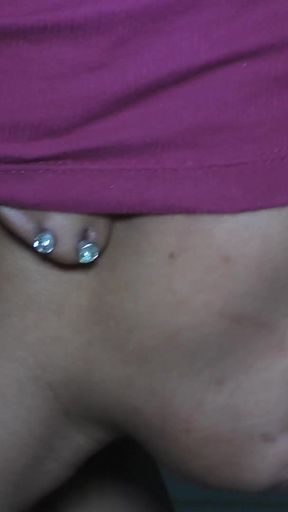 Big White Rod Cums in Black Slut Mouth for Her to Swallow