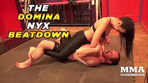 MMA Domination Switch Between Fit Couple in Studio