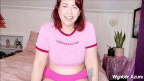 Jerk for my pink polka dot bra! (ID #1837 HD 720rez wmv)