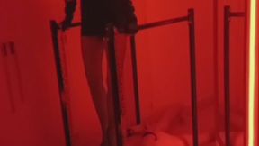 Sabes que la sesión de trampling estuvo bien...si el esclavo grita así!