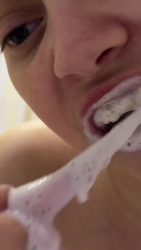 Teeth Brushing Fetish