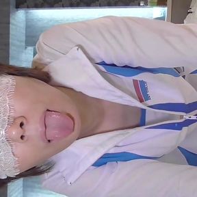 Mayu No57 Shaved, Deepthroat, Lace Queen Cosplay, Restraint Tape, Squirting,, Cum Drinking Pr