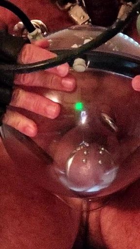 Cigar, Big Pipe, Ball Stretching and Balls/cock Pumping