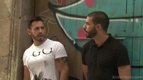 sleazy faggot chaps plowing In A three-way