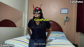 Chica infiel de CULO VIRGEN entrega su virginidad anal en un casting falso