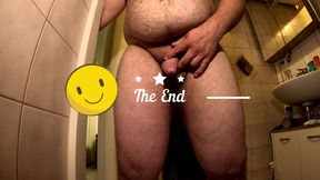 Pissing in the bathroom