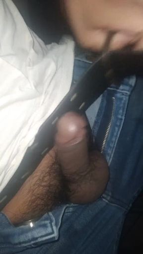 Snatched Sucking Cock in the Jeep, Cum in the Mouth