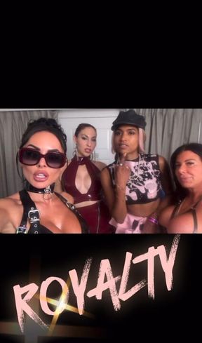 Throwback Fetish Factory with  ⭐️@theXXXSlayer
⭐️ @Evil__Woman_ 
⭐️@Becca_Alexa_XXX 
⭐️@Egyptian_Roylty 
⭐️@domeena_neena 
⭐️@huntresslynx to her