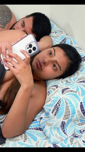 Memorable moment from &quot;I agreed to SHARE A BED with my STEP BROTHER and something unexpected happened!&quot;