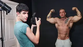 Cute Boy 18+ Seduces Athletic Muscle-Man for Passionate Gay Sex Scene