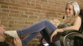 Alycia's Smelly Feet Challenge - (Full HD 1080p Version)