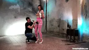 Linet in deep submission gets vibrator orgasm