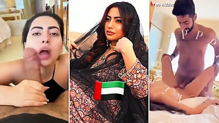 emirati life coach tooma having threesome with rich handsome guy in hotel