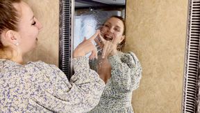 Messy Spit & Mucus Play on Glass