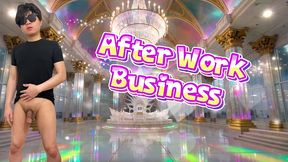 another work being done after office with the help of another colleagues