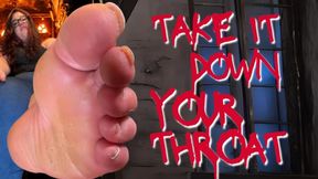 BBW Stinky Feet – Shove My Smelly Sole Down Your Throat Foot Domination POV – Bella Blast