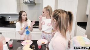 ”Spin the Bottle Reverse Gangbang ft. Emma Hix & BFFs”