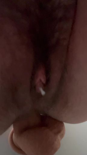 Dripping pussy while I fuck my ass with a dildo