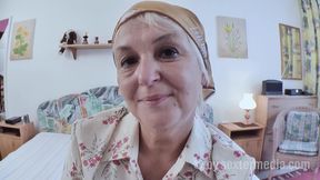 Hairy Granny Eva's Pussy Is Naturally Horny