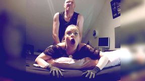 SuWho69's ass&#x1F351;-gagged web cam chick gets face-fucked to creamy jism-soaked bliss