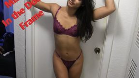 Misty in the Door Frame MP4