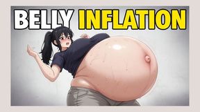 VIP Rave Belly Inflation: Pumping My Belly Huge & Drum-Tight, Then Riding Your Cock Hard as It Slaps Against You