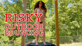 RISKY OUTDOOR BOUNCING
