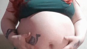 Fat Feedee Bellybutton Worship