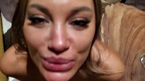 Monika Fox POV anal hardcore fuck, suck cock and piss in mouth