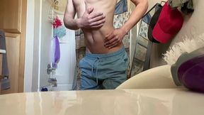 Delicious Erection in the Hotel Bathroom