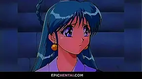 Mahoko lost her virginity - Hentai