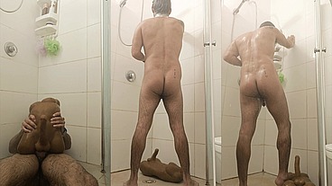 Payback fuck that tight ass in the shower
