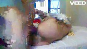 Light-skinned ebony ghetto queen rides BBC hard