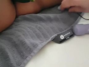 Fucking asian wife with zucchini