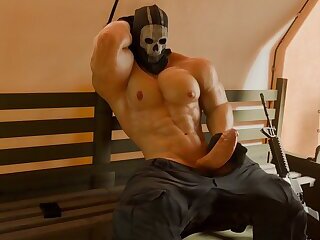 POV: Ghost seduces you then he rides you