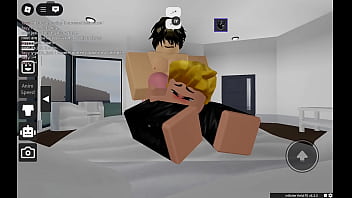 Roblox Femboy gets fucked by a nice big white cock