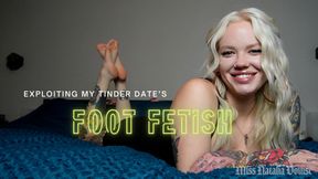 Capitalizing on My Tinder Date's Foot Fetish