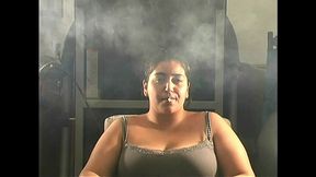 samantha chubby latina non-nude sfw smoking clips pt 1