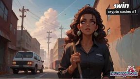 Semen Drip Sensation: Urban Police Uniform Blowjob