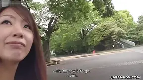 Tomomi Matsuda - Asian Girl Is Walking Around The City With Vibrating Egg In Her Panties