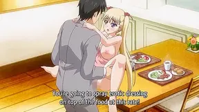 Stepdaughter Tied Up in Stepmoms Lesbian Strap-On Fantasy