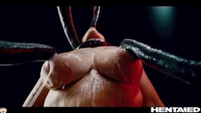 ”Real Life Hentai - Rae Lil Black banged by Jia Lissa & Aliens”