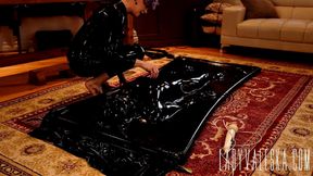 Lady Valeska - Rubbertoy in the vacbed part 2