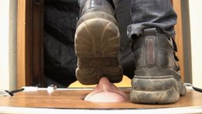 Alt 18 yo girl will crush your floor-face by very dirty big shoes (part 2 of 3), flo253x 1080p