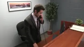 The Gay Office - Slut digs nailing