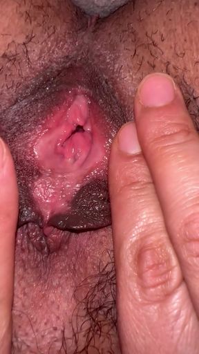 Stunning moment from &quot;Saggy udders milf spreads and rubs her pussy&quot;