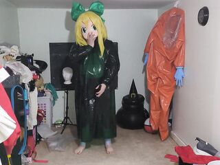 PVC Breathplay Cloak Beneath Kigurumi Vibes