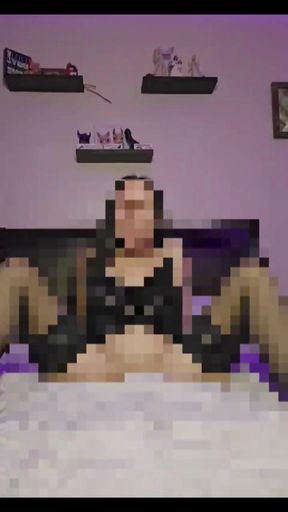 Tease of Perfection: Pixeled Pussy Pumping