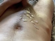 choking my cock until I blow a massive load